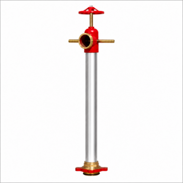 Columna para Hidrante Salida 63,5 mm de Una Boca con Llave