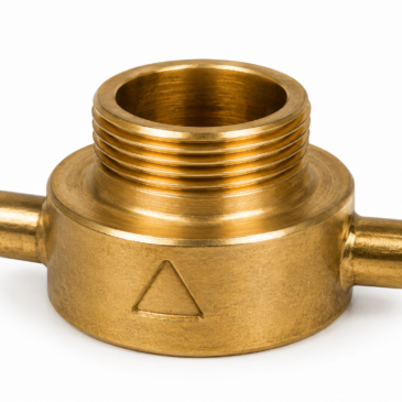 Reducción 44,5 mm Hembra x 38,1 mm Macho de Bronce IRAM 3508