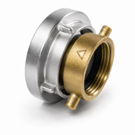 Adaptador Hembra 50,8 mm a Storz 65 de Aluminio y Latón – Rosca 50,8×5,5 DI