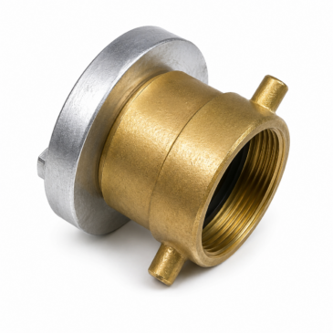 Adaptador Hembra 50,8 mm a Storz 52 de Aluminio y Latón