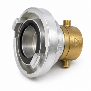 Adaptador Hembra 44,5 mm a Storz 65 de Aluminio y Latón