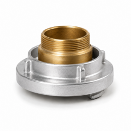 Adaptador Macho 44,5 mm a Storz 65 – Aluminio y Latón