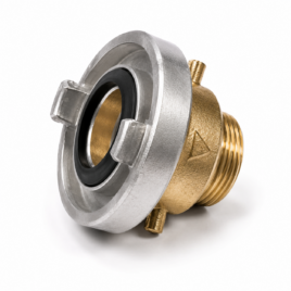 Adaptador Macho 38,1 mm a Storz 52 de Aluminio y Latón