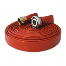 Manguera Contra Incendio Armtex Ø 25,4 mm x 25 mts. y Uniones Mandrilares