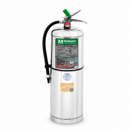 Extintor Manual a Base de Agua 10 L de Acero Inoxidable