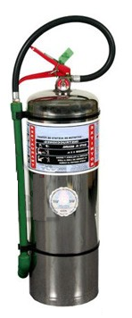 Extintor H2O de 10 Lts. Acero Inoxidables