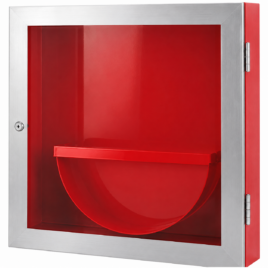 Gabinete de Chapa con Puerta de Acero Inoxidable para Mangueras 63,5 mm