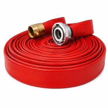 Manguera Contra Incendio Armtex Ø 25,4 mm x 25 mts. y Uniones Mandrilares