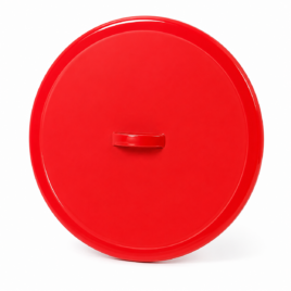 Tapa para Balde de Arena Contra Incendio Ø295 mm Roja