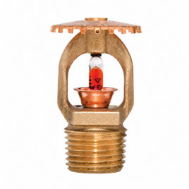 Rociador Tyco TY315 Montante Bronce K5.6 68 °C – UL/FM