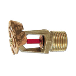 SPRINKLER, Modelo TY-B, de 1/2″, K=5.6, 68°C, marca Tyco, sello UL/FM, terminación  bronce, sidewall (TY3351)