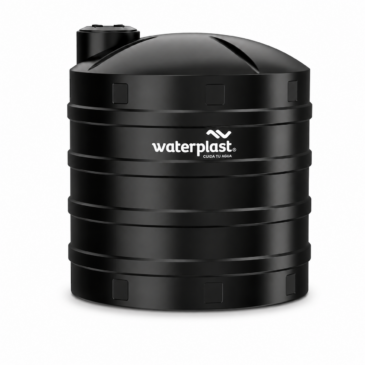 Tanque Agro Negro 5000 Litros Waterplast Tricapa