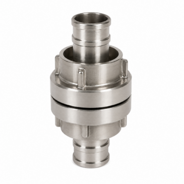 Juego Unión Storz 25 con Espiga 25,4 mm de Aluminio para Manguera Contra Incendio