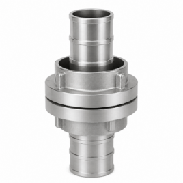Juego Unión Storz 75 con Espiga 63,5 mm de Aluminio para Manguera Contra Incendio
