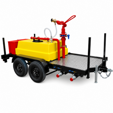Equipo Generador de Espuma FIRE 1000 con Monitor – Unidad Móvil de 1000 Litros