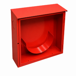 Gabinete para Manguera Contra Incendio 63,5 mm con Puerta para Vidrio y Alero