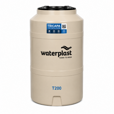 Tanque Waterplast T200 Tricapa Ultradelgado 200 Litros