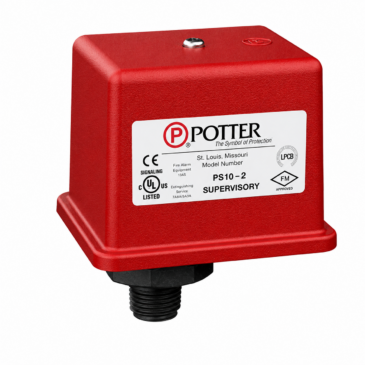 Presostato de Agua Potter PS10 UL/FM