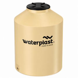 Tanque Clásico Waterplast 1000 Litros Tricapa Vertical – Color Arena