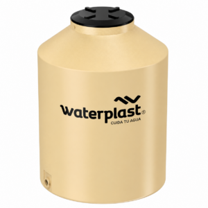 Tanque Clásico Waterplast 1000 Litros Tricapa Vertical – Color Arena