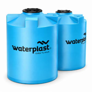 Cisterna Single Reforzada Waterplast 1500 Litros Tricapa para Instalación Subterránea