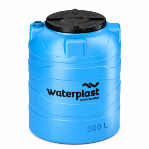 Cisterna Soplada Waterplast 300 Litros Línea Tricapa para Agua Potable
