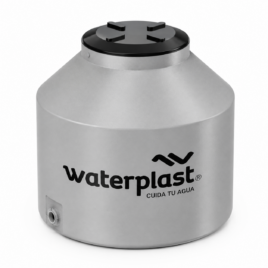 Tanque Vertical Gris Tricapa Waterplast 850 Litros