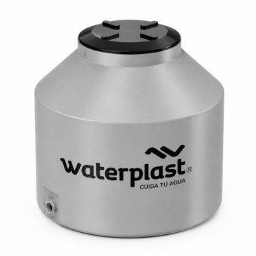 Tanque Vertical Gris Tricapa Waterplast 600 Litros