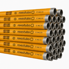 Tubos Epoxi Roscados Ø 4″ Revestubo para gas