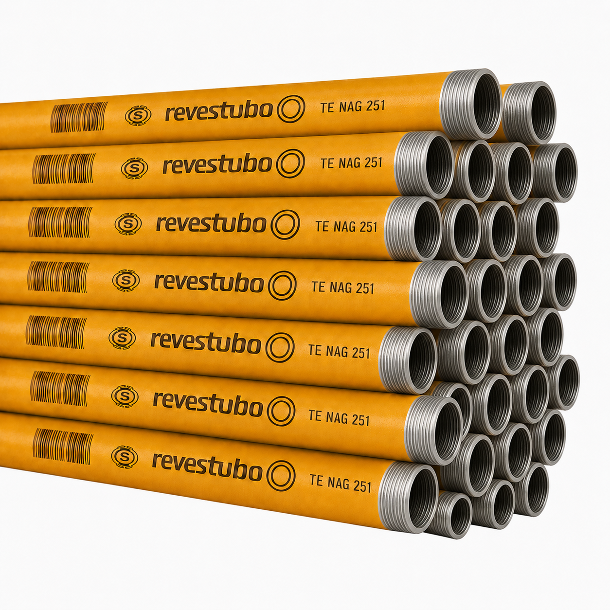 Tubos Epoxi Roscados Ø 4″ Revestubo para gas
