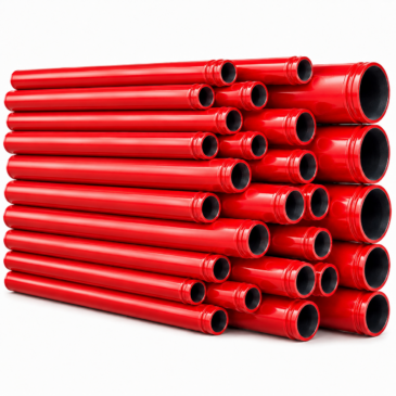 Tubo rojo ranurado Revestubo RED Ø 4″ para incendio