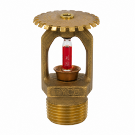 Rociador Tyco TY4151 Montante Bronce K8.0 141 °C – UL/FM