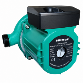 Bomba presurizadora SHIMGE ZPS20-12-180 | 245 W | 4 consumos 220 V